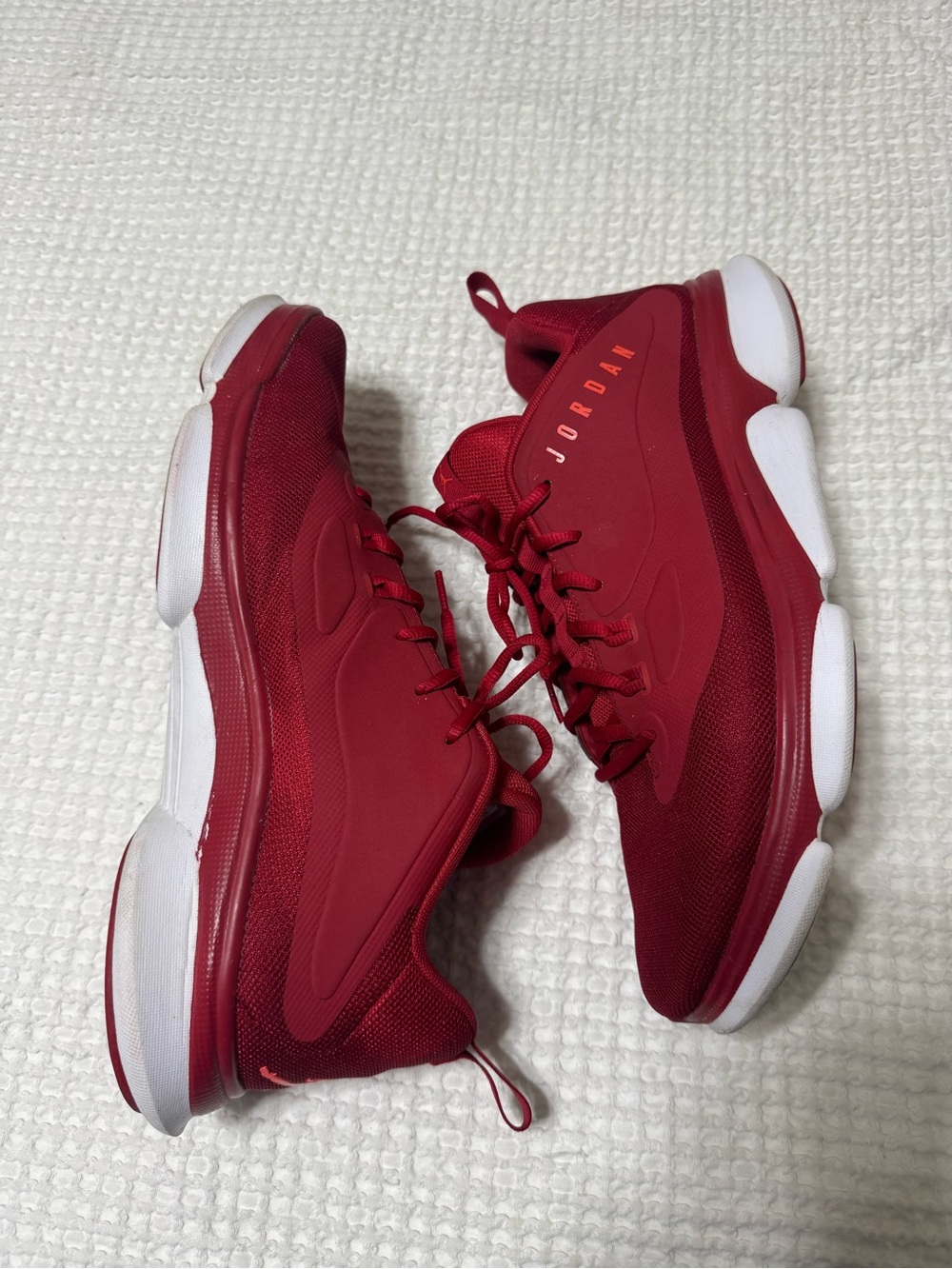 Jordan Men's Red Sneakers